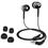 Sennheiser Electronic Noise-isolating ear-canal phone with bass driven sound, asymetrical cable and carrying pouch.